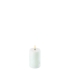 Uyuni Led Pillar Candle Nordic White 5 x  7,5 cm